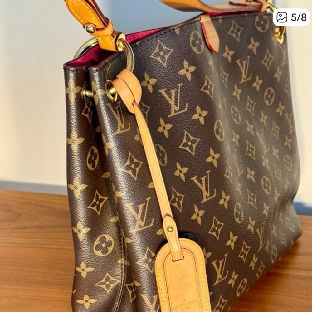 Louis Vuitton Graceful PM Monogram Canvas Shoulder Bag - Picture 4 of 9